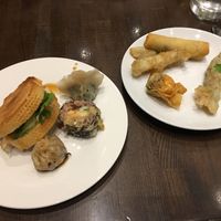 Sunday brunch round 1 at Herban Fix Vegan Kitchen in Atlanta