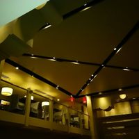 Ceiling design at Herban Fix Vegan Kitchen in Atlanta