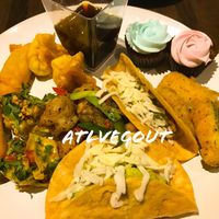 Easter buffet  at Herban Fix Vegan Kitchen in Atlanta