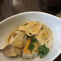 sweet pea ravioli  at Herban Fix Vegan Kitchen in Atlanta