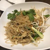 Stir fry vermice noodle at Herban Fix Vegan Kitchen in Atlanta