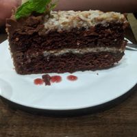 German chocolate at Herban Fix Vegan Kitchen in Atlanta