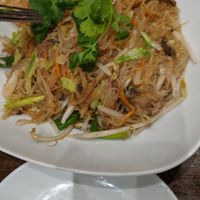Pad thai at Herban Fix Vegan Kitchen in Atlanta