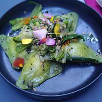 I had a really nice diner here. I was just by myself and it's a perfect place to relax and eat great food. This pasta with maccademia filling was the bomb 👌 at Botanica Lab in Bologna