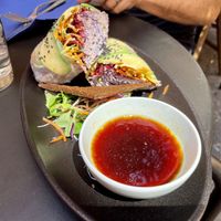 Spring Rolls  at Botanica Lab in Bologna