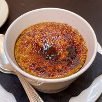 Creme brulée  at Botanica Lab in Bologna