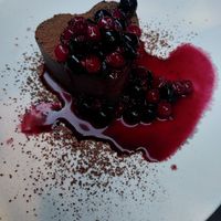 The chocolat cheesecake at Botanica Lab in Bologna