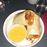 Burrito at Botanica Lab in Bologna