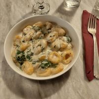 Gnocchetti di Zucca at Botanica Lab in Bologna