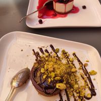 Vanilla/Berry & All Chocolate semi-freddo at Botanica Lab in Bologna