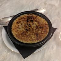 Creme Brulée at Botanica Lab in Bologna