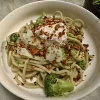 Spaghetti  at Botanica Lab in Bologna