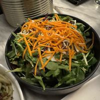 Side salad  at Botanica Lab in Bologna