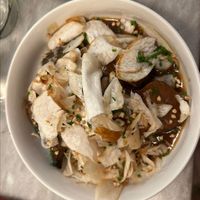 Meravigliosa zucca con funghi e salsina affumicata. Strepitoso! at Botanica Lab in Bologna