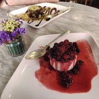 Cheesecakes at Botanica Lab in Bologna