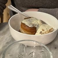 Apple tarte tatin   at Botanica Lab in Bologna