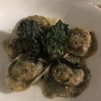 Bland Funghi ravioli  at Botanica Lab in Bologna