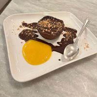 Chocolate Dessert at Botanica Lab in Bologna