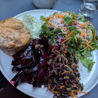 Buddha bowl at Botanica Lab in Bologna