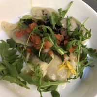 Tortelli alle melanzane   at Botanica Lab in Bologna