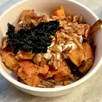 Zucca con spuma di parmigiano   at Botanica Lab in Bologna