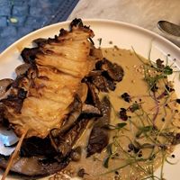 Polenta ai funghi  at Botanica Lab in Bologna