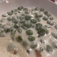 Gnocchi cacio e pepe 😍  at Botanica Lab in Bologna