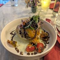 Eggplant at Botanica Lab in Bologna