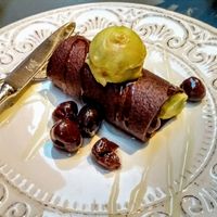 Strudel at Botanica Lab in Bologna