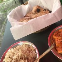 Vegan naan. Vers gemaakt  at Maharaja in Ljubljana