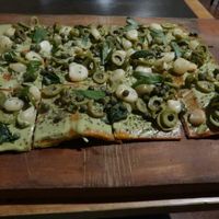 Vegan version of a pizza at Veggie Pizza - Miraflores  in Lima