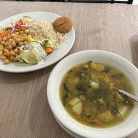 All vegan   at Prasadam in Bogota