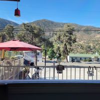 View at The Red Dot Vegetarian Kitchen in Frazier Park