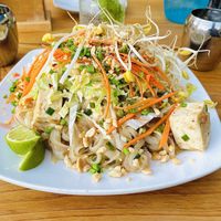 Pad thai✨delicious   at The Red Dot Vegetarian Kitchen in Frazier Park