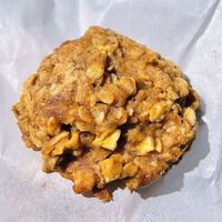 Oat and apple spiced cookie✨delicious   at The Red Dot Vegetarian Kitchen in Frazier Park