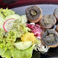 Pesto-Champignons  at Traube in Ottikon Bei Gossau