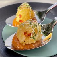 Frittierte Reisbällchen at Traube in Ottikon Bei Gossau