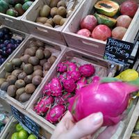 Spanish pithaya at Veritas - Via Laietana in Barcelona