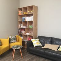 comfy seating at 2Be Nourished in Grafton