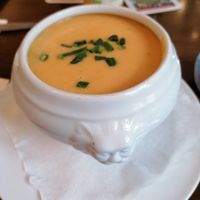 Süsskartoffelsuppe mit Ingwer at Henry's in Bietigheim-bissingen