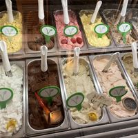 Vegan gelato  at Arte in Tel Aviv