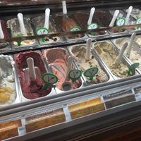 Vegan ice cream  at Arte in Tel Aviv