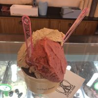 Vegan ice cream  at Arte in Tel Aviv