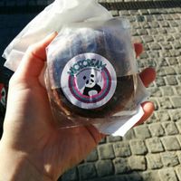 The chocolat chai sandwich at Nicecream - Elmegade in Copenhagen