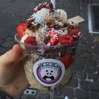 Chocolate peanut butter cup  at Nicecream - Elmegade in Copenhagen