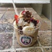 Peanut butter bowl at Nicecream - Elmegade in Copenhagen
