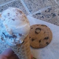 ice cream coconut at Nicecream - Elmegade in Copenhagen