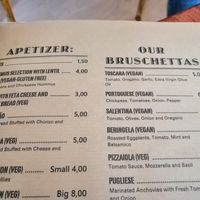 Vegan and vegetarians options. at Tascamastai in Lisbon