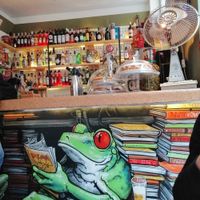 The bar at Tascamastai in Lisbon