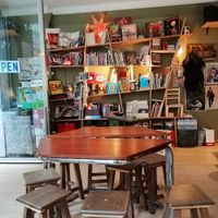 Also books for sale at Tascamastai in Lisbon